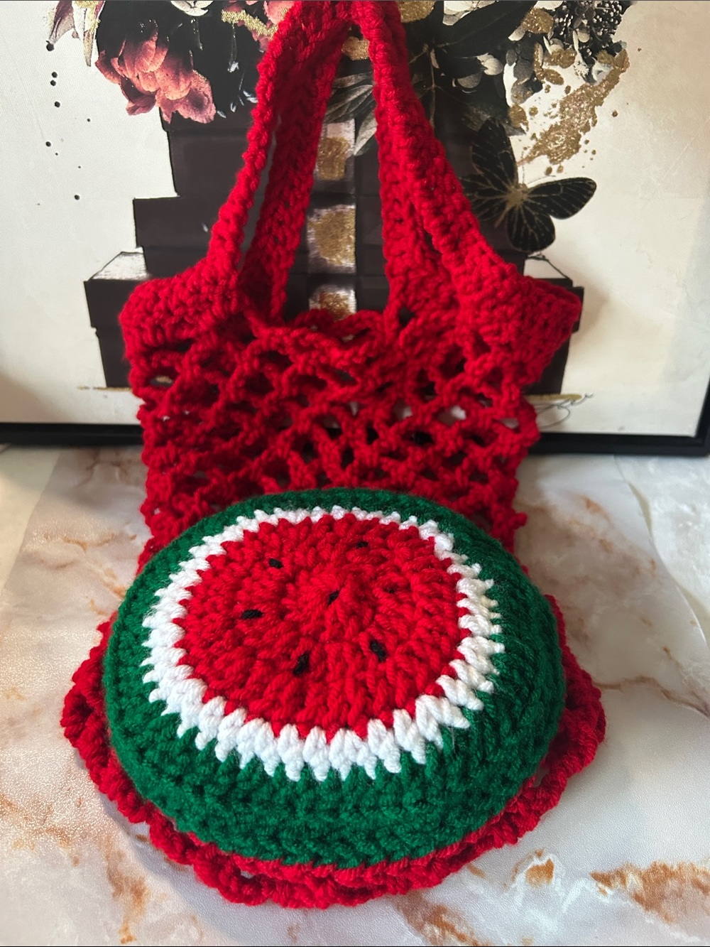 Market Mesh bag Handmade